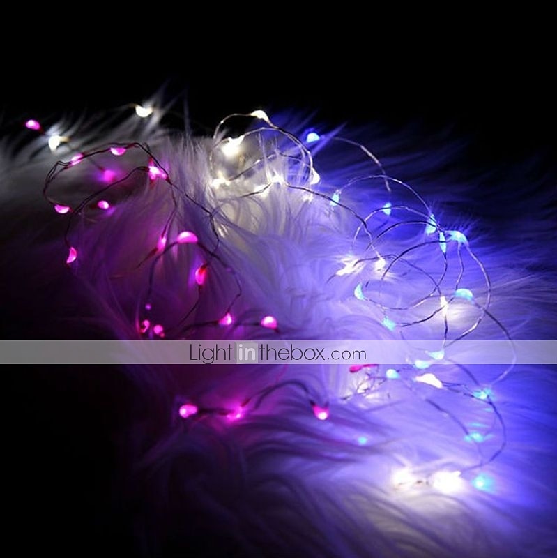 LED String Lights 5m 50LEDs Fairy Copper Wire Lights for Garden Patio Waterproof USB Warm White White Red Cuttable Party Decorative 5V IP65 2025 - $7.99 –P7