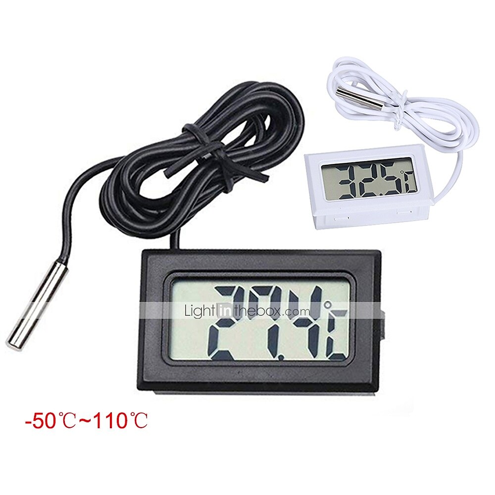 -50℃-100℃ Mini Digital LCD Indoor Convenient Temperature Sensor Thermometer Meter 2025 - $19.49 –P4