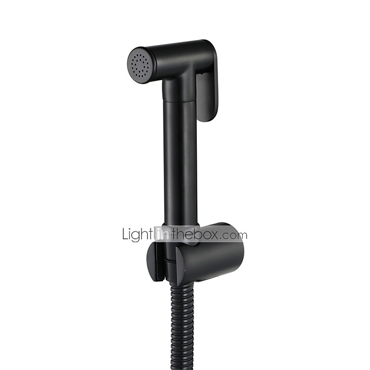 messing enkelt hull bidet malt finish svart toalett håndholdt bidet sprøyte selvrensende moderne ren sprøytepistol 2025 - $53.99 –P3