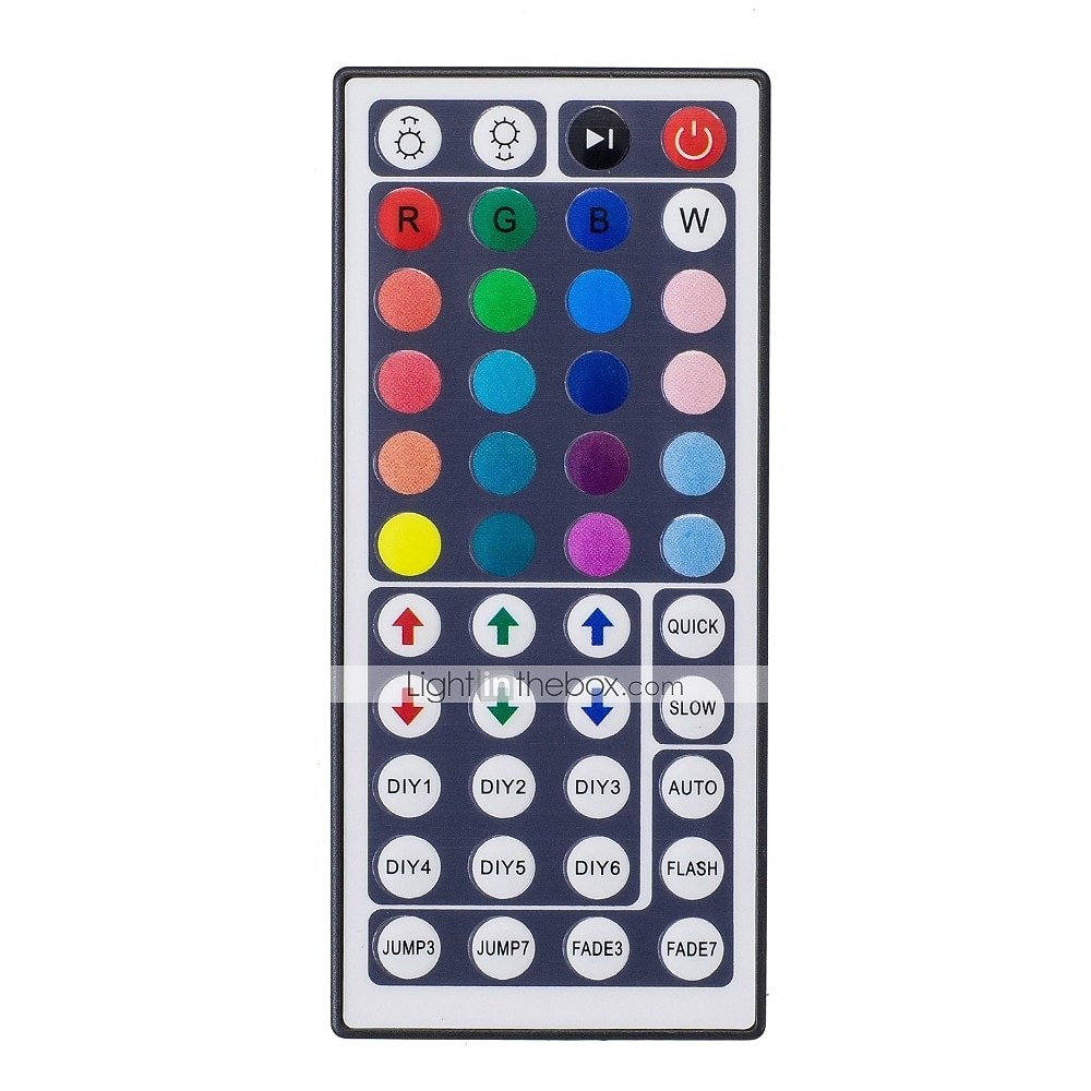 רצועת led נורות עשה זאת בעצמך בקר 44 מפתחות ir rgb control box מקלט ir dimmer dimmer dc12v 6a עבור rgb 2835 3528 5050 beads 2025 - $8.49 –P2