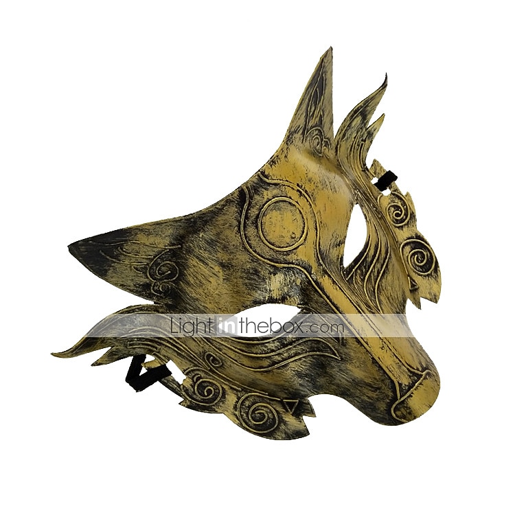 Carnival 2026 Mask Werewolf Cosplay Vintage Stylish Nature Inspired Adults' Men's Women's Halloween Mardi Gras Dress Up 2026 - $15.99 –P7