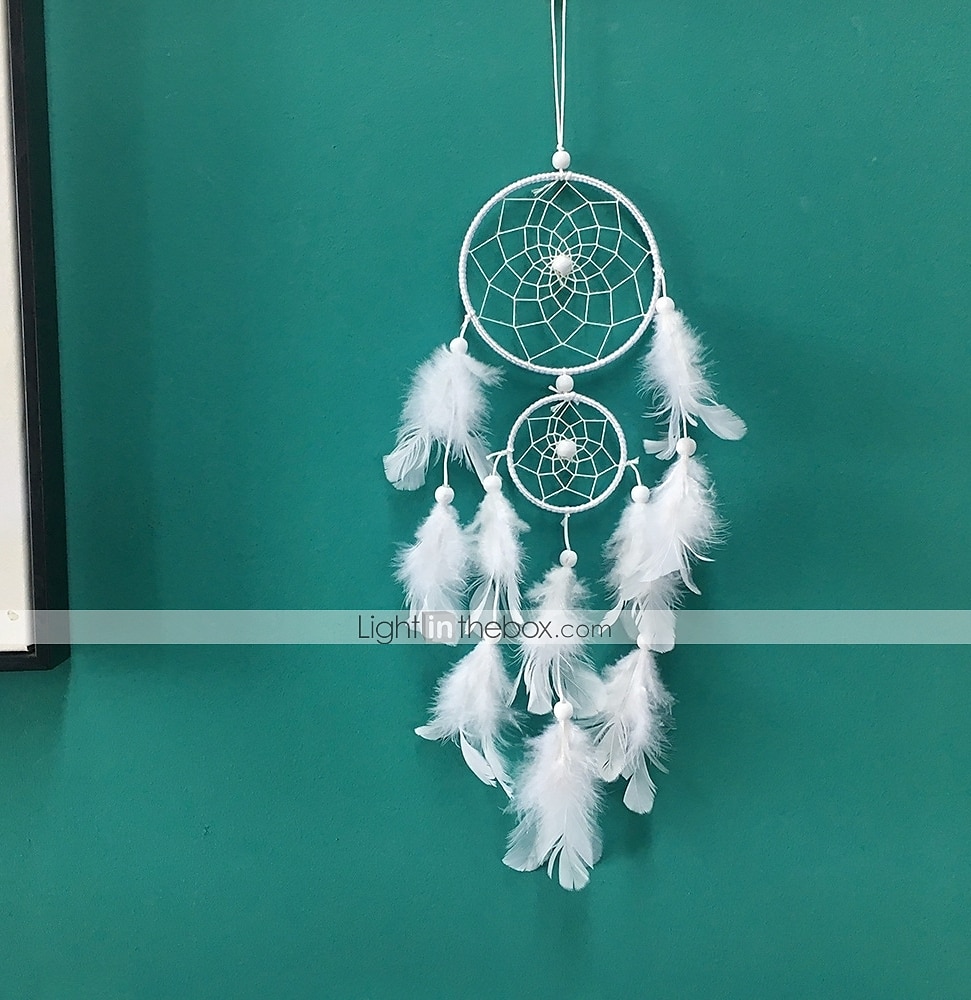 boho dream catcher χειροποίητο δώρο κρέμονται στον τοίχο διακόσμηση ντεκόρ τέχνη στολίδι φτερό φεστιβάλ για παιδικό υπνοδωμάτιο γαμήλιο φεστιβάλ 55 * 11cm 2025 - $15.49 –P4