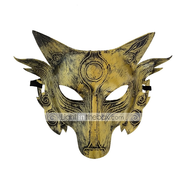 Carnival 2026 Mask Werewolf Cosplay Vintage Stylish Nature Inspired Adults' Men's Women's Halloween Mardi Gras Dress Up 2026 - $15.99 –P5