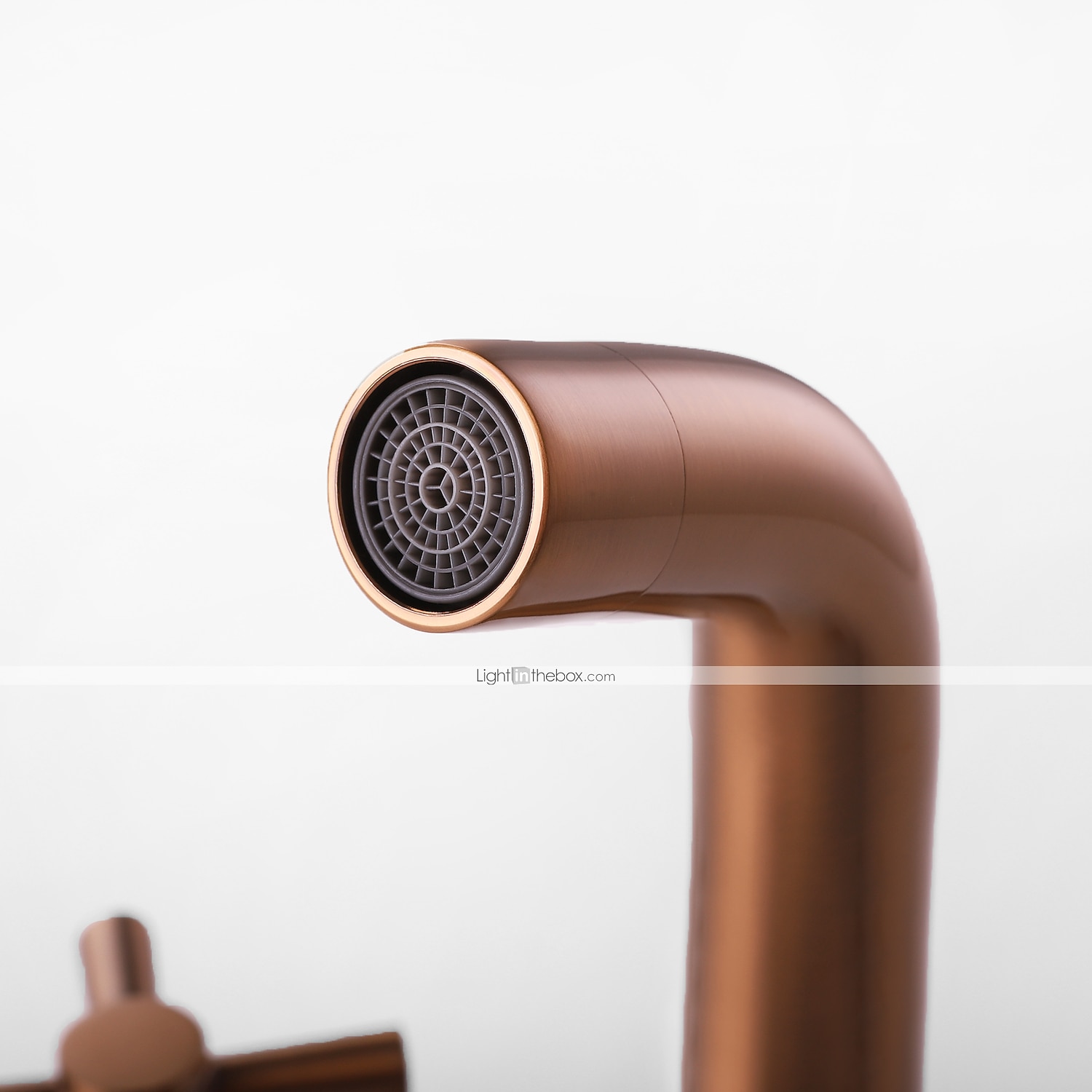 Brass Bathroom Sink Faucet,Wall Mount Widespread Rotatable Rose Gold Two Handles Three HolesBath Taps With Hot and Cold Water 2025 - $105.99 –P3