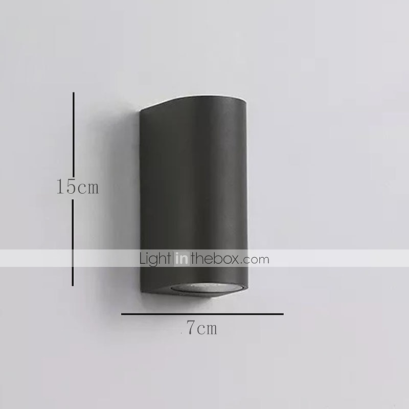 2 luci 15 cm esterno impermeabile creativo minimalista applique da parete led per negozi/caffè ufficio acrilico design geometrico applique 110-120/220-240 v 10 w del 2025 a $75.99 –P1