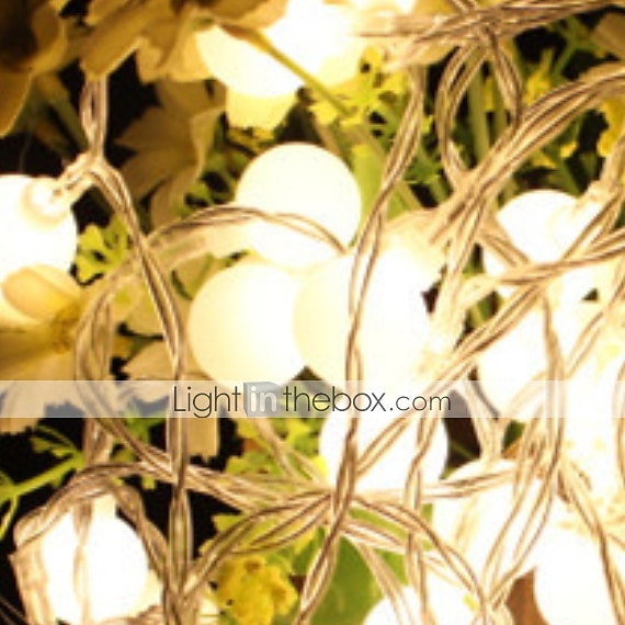 10m أضواء سلسلة 100 المصابيح 1SET أبيض دافئ ديكور 220-240 V 2025 - $16.99 –P1
