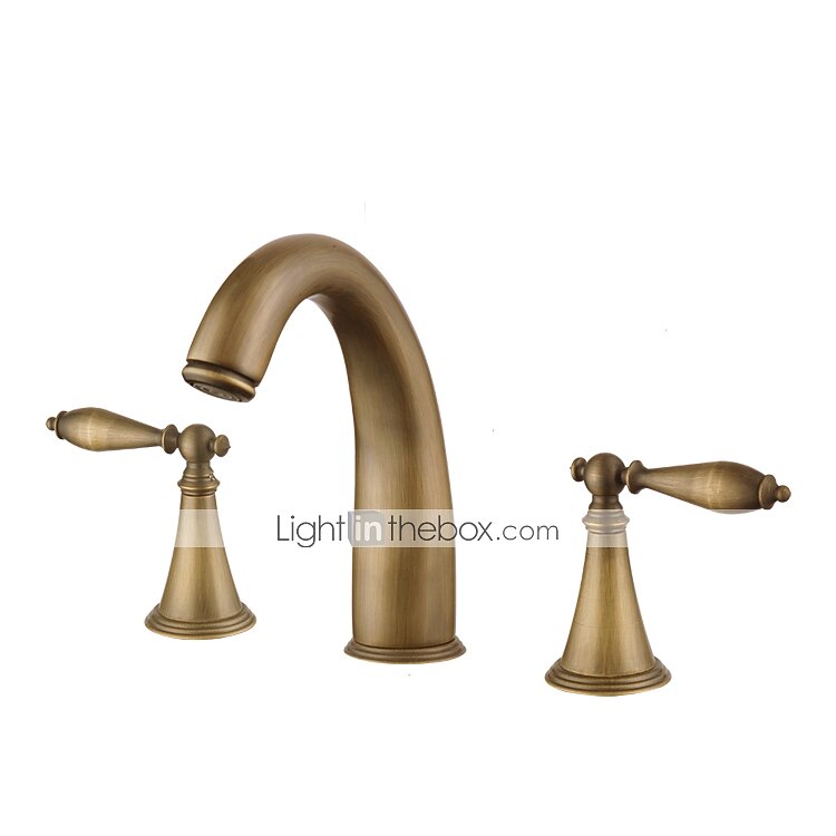 rubinetto lavabo bagno - diffuso elettroplaccato diffuso due maniglie tre fori rubinetti per vasca del 2025 a $137.99 –P1
