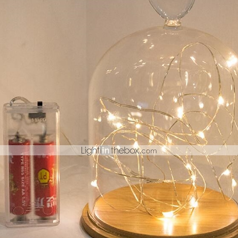 3m αδιάβροχα φωτάκια χορδών, 30 led με μπαταρία νεράιδα φωτάκια για χριστουγεννιάτικα φεστιβάλ &amp; δώρα πρωτοχρονιάς 2025 - $6.99 –P6