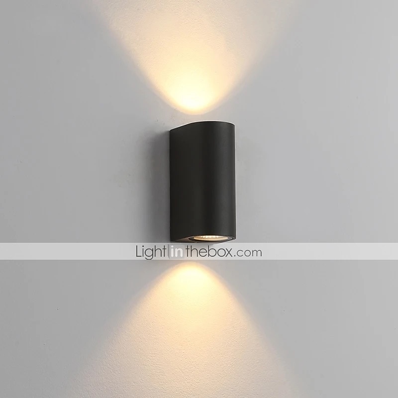 2 luci 15 cm esterno impermeabile creativo minimalista applique da parete led per negozi/caffè ufficio acrilico design geometrico applique 110-120/220-240 v 10 w del 2025 a $75.99 –P3