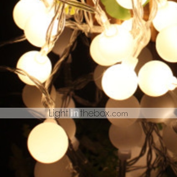 10m أضواء سلسلة 100 المصابيح 1SET أبيض دافئ ديكور 220-240 V 2025 - $16.99 –P2