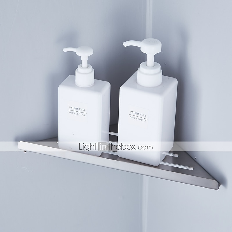 Multifunction Bathroom Triangle Shelf Wall Mounted  Stainless Steel 1 Pack Corner Storage Shelf for Bathroom, Toilet and Kitchen 2026 - $33.99 –P5