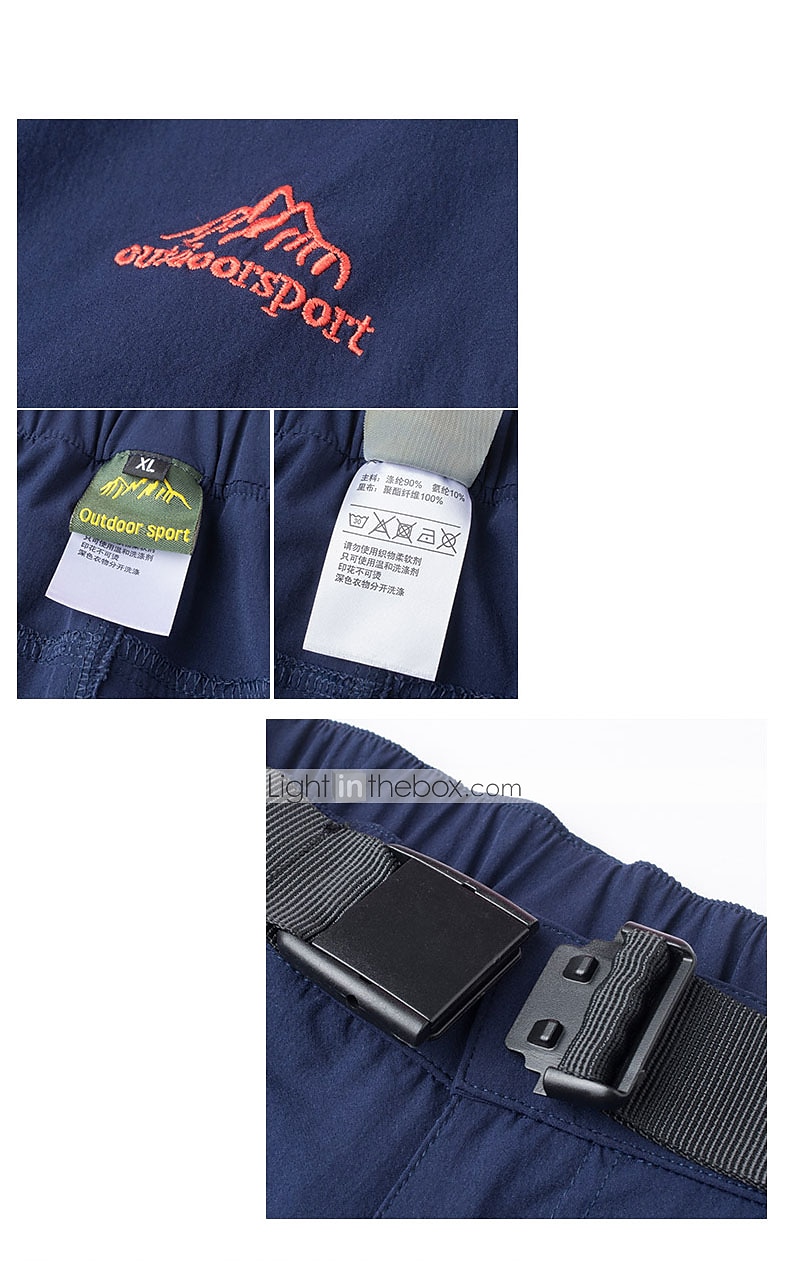 Dam Vandringsbyxor Sommar Utomhus Vattentät Vindtät Andningsfunktion Snabb tork Byxa Underdelar Violett Svart Elastan Camping / vandring Jakt Fiske S M L XL XXL / Slitstyrka 2025 - $39.99 –P4