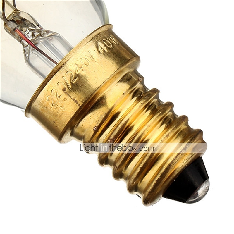 4db 40w-os Edison vintage izzólámpa szabályozható e14 st48 kandeláber ketrec izzószál borostyán meleg fehér világítótesthez 220-240V 2025 - $19.99 –P1