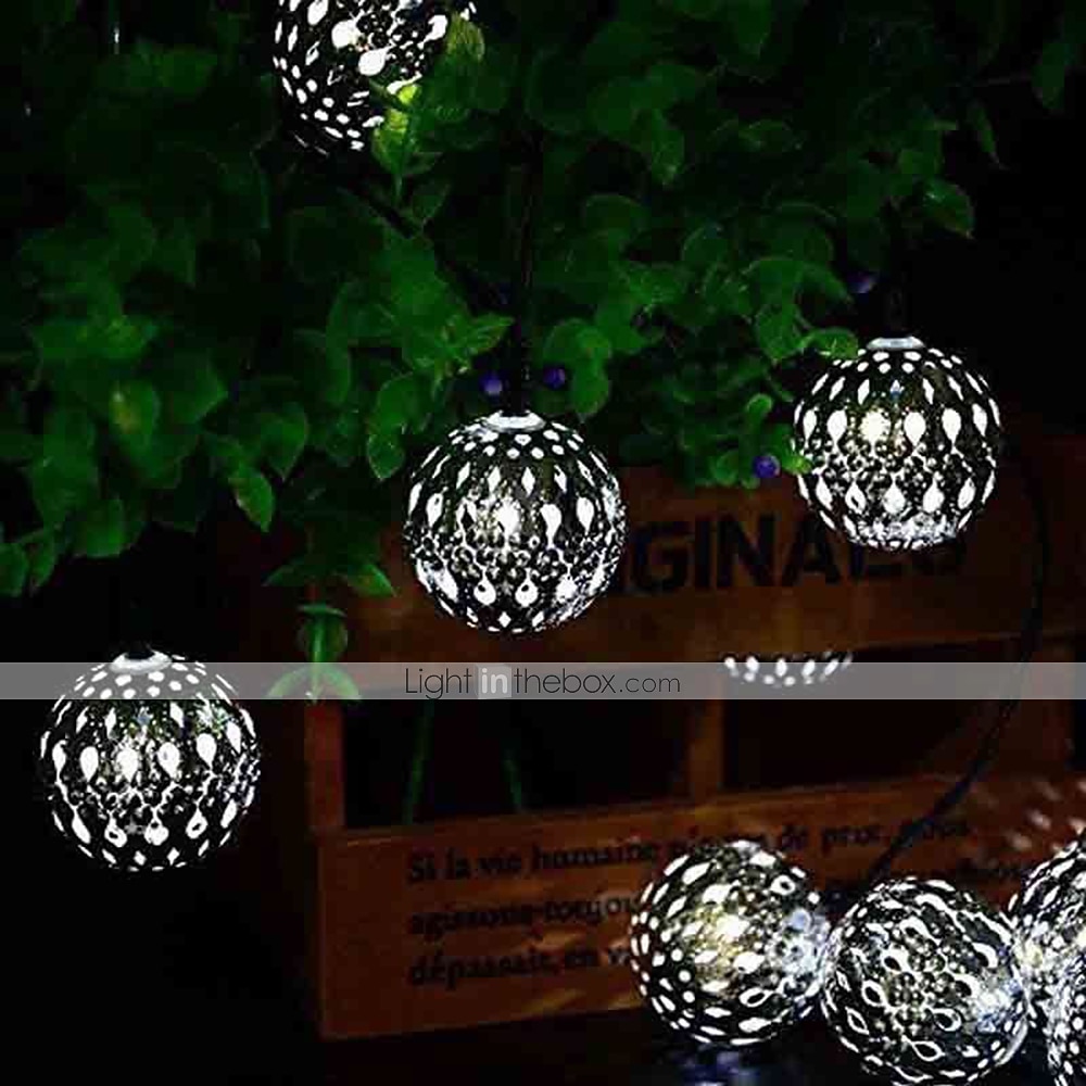 Eleganckie wesele przyjęcie ramadan eid marokańskie metalowe lampki sznurkowe zasilane przez usb lub baterię aa - 10-50 diod led wodoodporny zewnętrzny ogród wystrój domu 2026 - $9.49 –P5