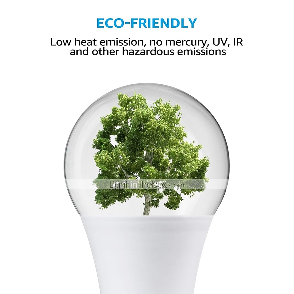 10 stks 5 w led-lampen 50 w halogeen equivalent 3000 k/6000 k warm wit geen flikkering e26 e27 500lm niet dimbare ac110-220 v 2025 - $42.99 –P7