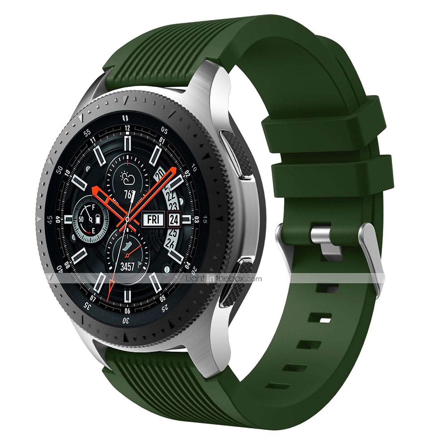 حزام إلى Samsung Watch 3 45mm, Galaxy Wacth 46mm, Gear S3 Classic / Frontier, Gear 2 Neo Live سيليكون إستبدال حزام 22mm عصابة الرياضة معصمه 2025 - $6.99 –P7