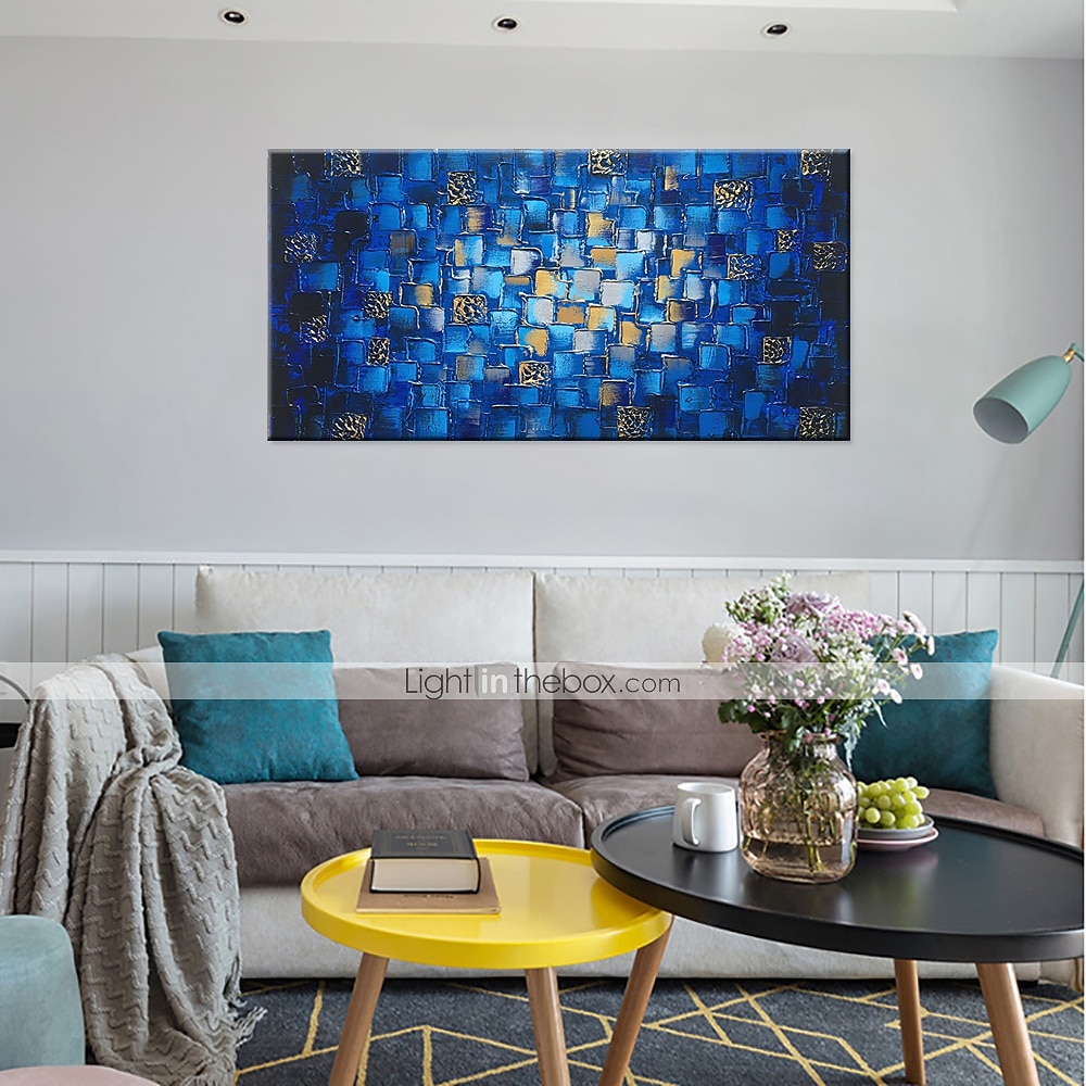 Oil Painting Hand Painted Horizontal Abstract Classic Modern Rolled Canvas (No Frame) 2025 - $83.99 –P6
