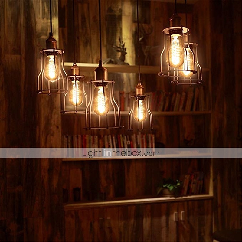 40w edison vintage glødelampe dimbar t45 antikk spiralfilament e26 e27 rav varm hvit for hjemmebelysningsarmatur 220-240v 4/6/10 stk. 2026 - $32.59 –P2