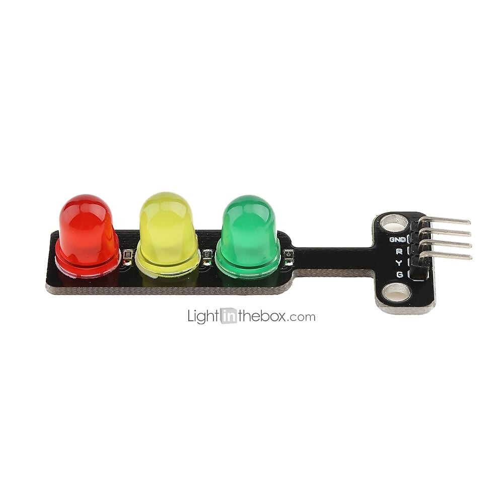 Details about   DC 5V Mini LED Ampelmodul 5mm rot gelb grün Farbe LED Disp CRBD