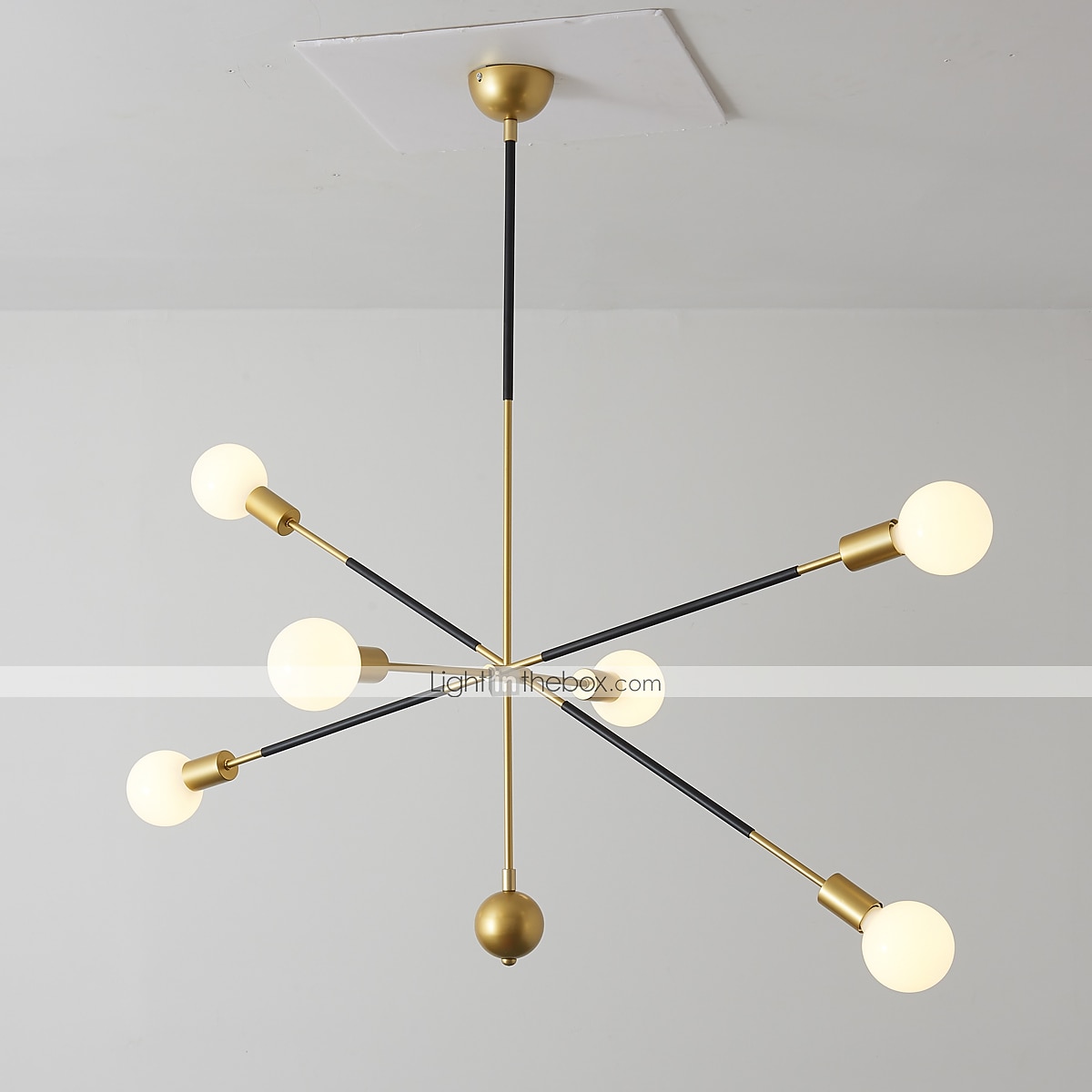 90 cm designový lustr sputnik kovový lakovaný povrch sputnik moderní 220-240v (žárovka není součástí dodávky) 2025 - $223.59 –P4