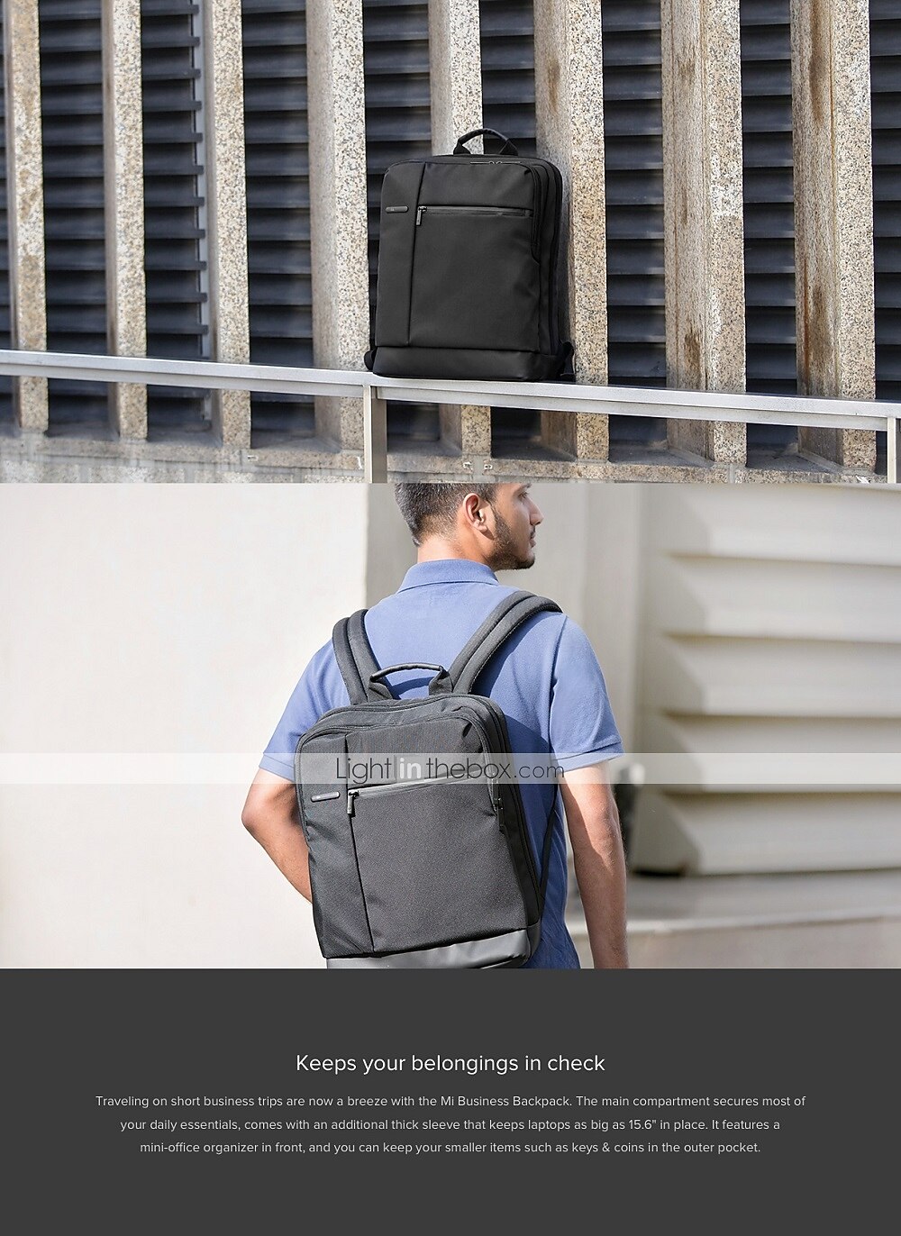 feature of mi travel backpack