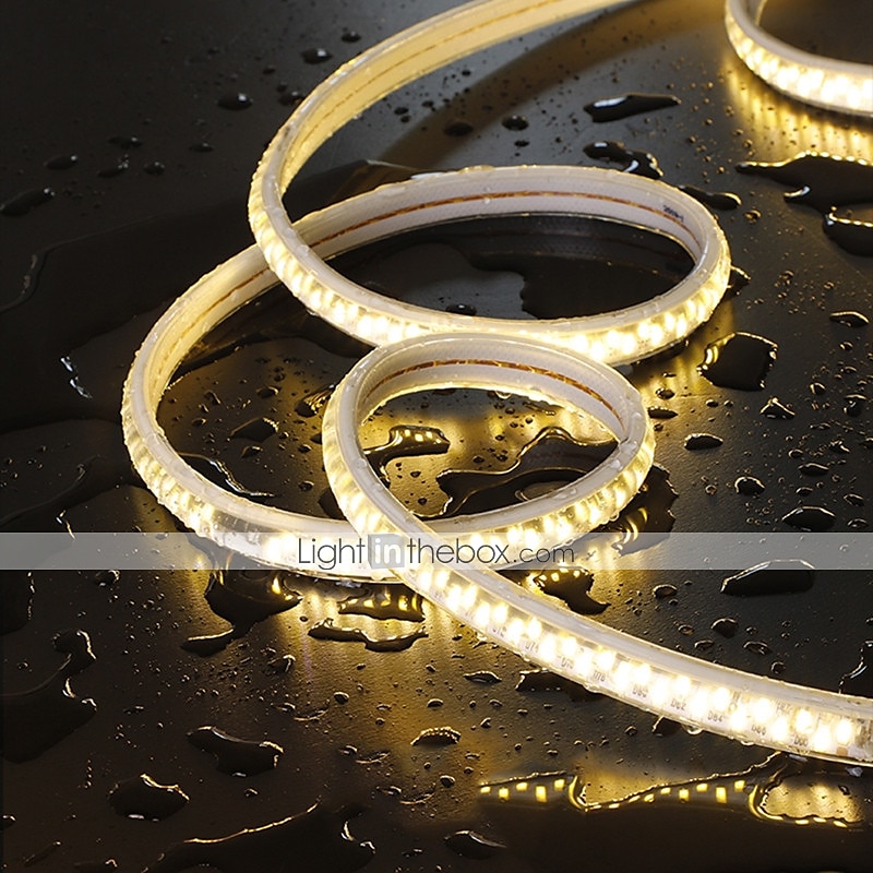 20m 65.6ft led bande lumière flexible corde lumière étanche blanc chaud smd 5730 3600leds intérieur extérieur ambiance rétroéclairage atmosphère décoration de 2025 ? $51.99 –P12