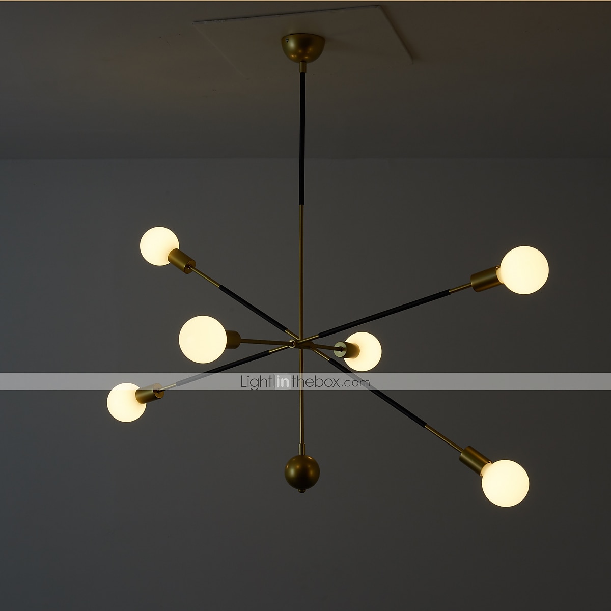 90 cm designový lustr sputnik kovový lakovaný povrch sputnik moderní 220-240v (žárovka není součástí dodávky) 2025 - $223.59 –P1