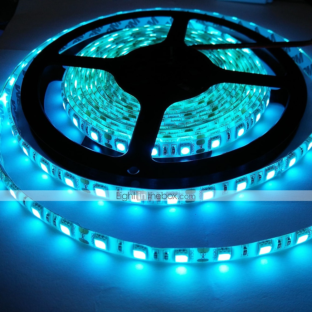 PESIC 10x DC12V 30cm 15 SMD LED Car Truck Flexible Waterproof Light Strip Ice Blue