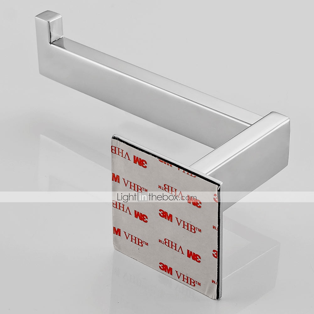 WC-Rollenhalter Neues Design / Selbstklebend / Kreativ Moderne / Modern Metal 1pc - Bad Wandmontage 2025 - $28.99 –P5