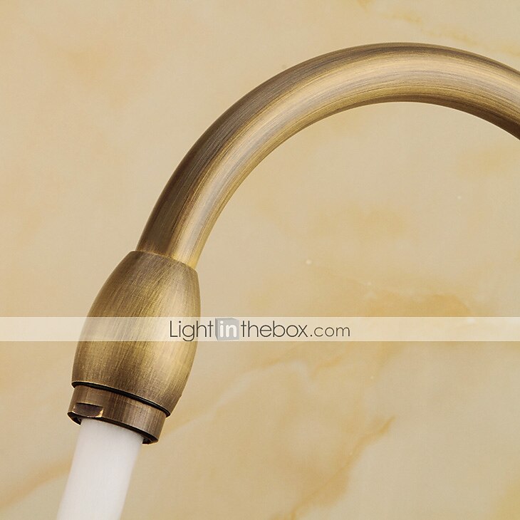 Rubinetto per lavabo da bagno - rubinetti / rubinetteria monocomando monocomando in ottone antico diffuso del 2025 a $89.99 –P8