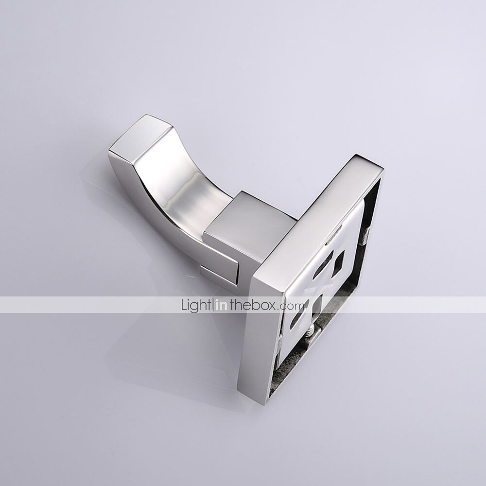 5 pezzi ganci per accappatoio, ganci per asciugamani cromati in acciaio inox 304 appendiabiti da parete per bagno / cucina del 2025 a $103.99 –P6