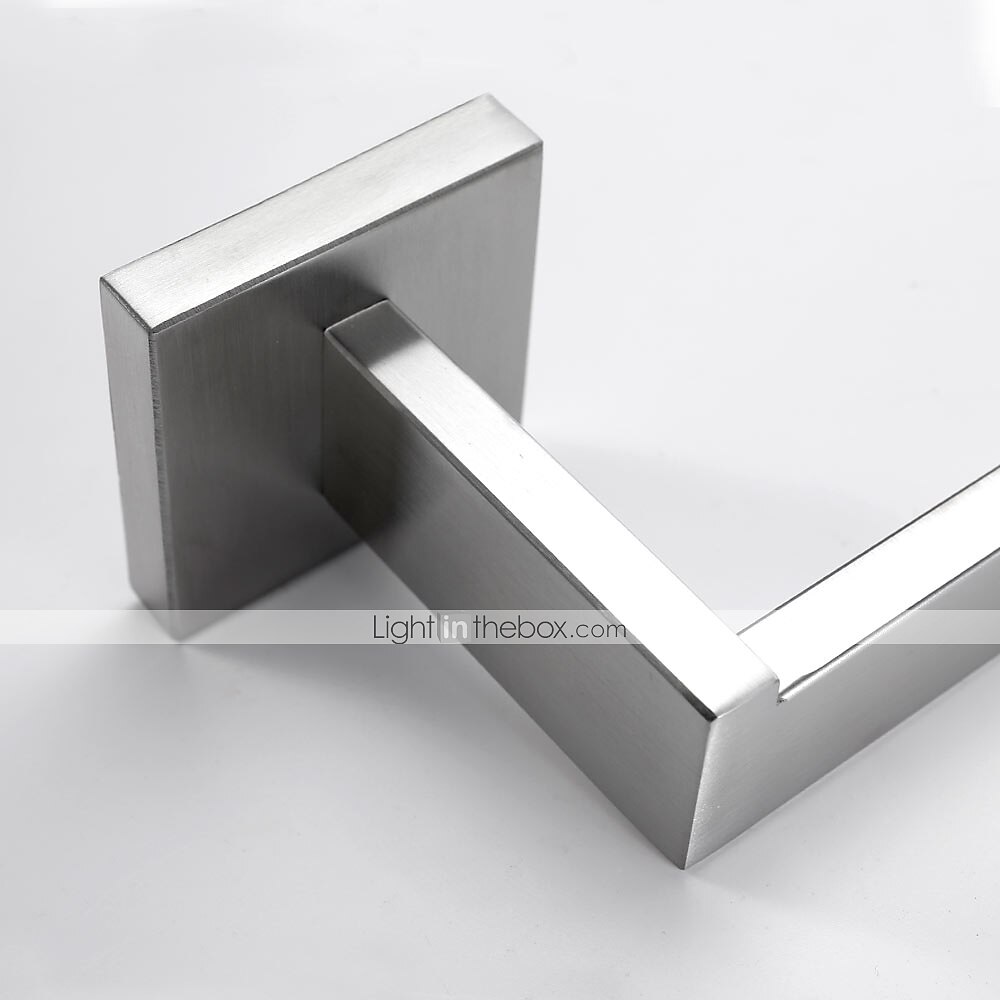 Multifunction Bathroom Accessory Set Include Towel Bar Toilet Paper Holder and Robe Hooks Stainless Steel Bathroom Shelf Wall Mounted 1or3or4 pcs 2025 - $28.99 –P4