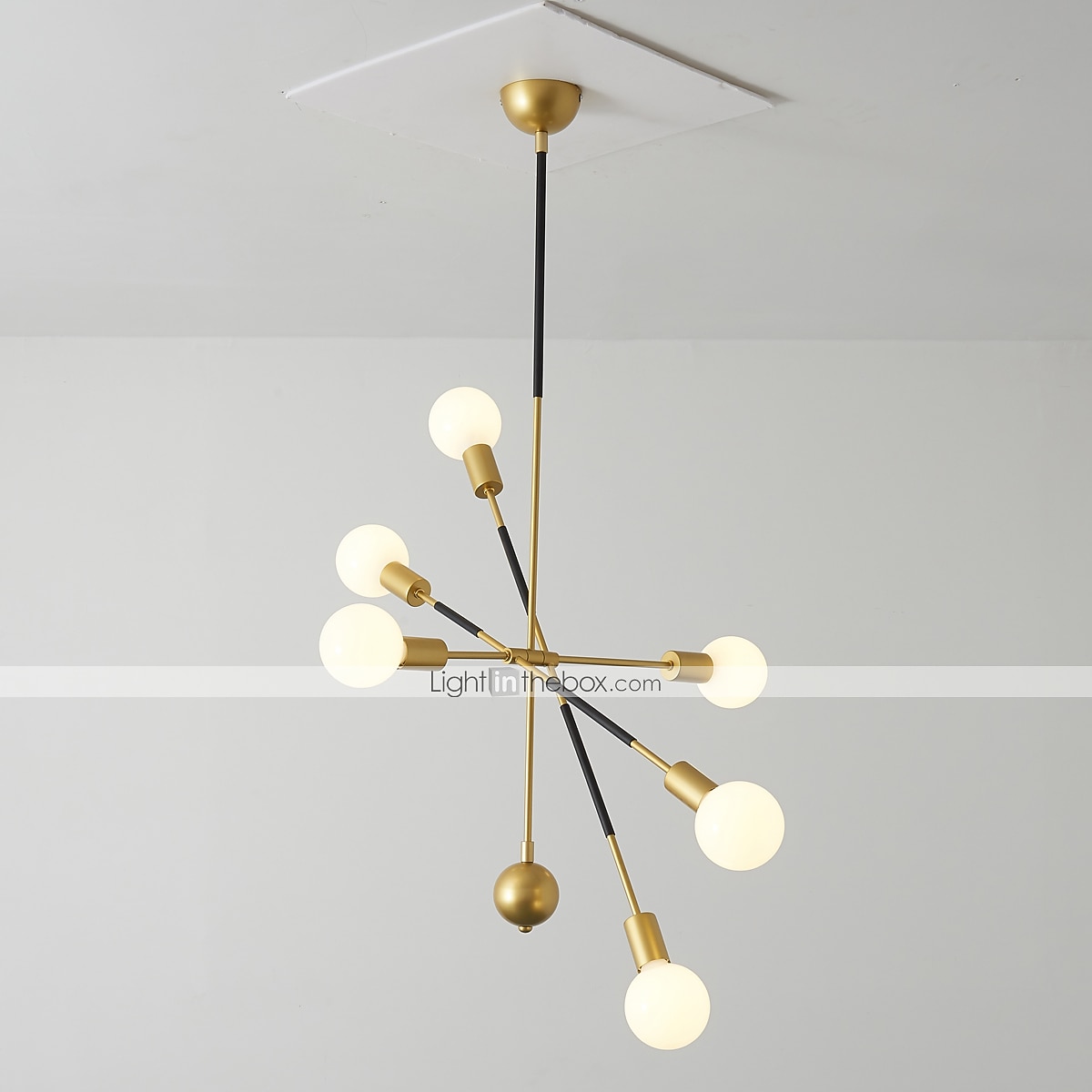 90 cm designový lustr sputnik kovový lakovaný povrch sputnik moderní 220-240v (žárovka není součástí dodávky) 2025 - $223.59 –P3