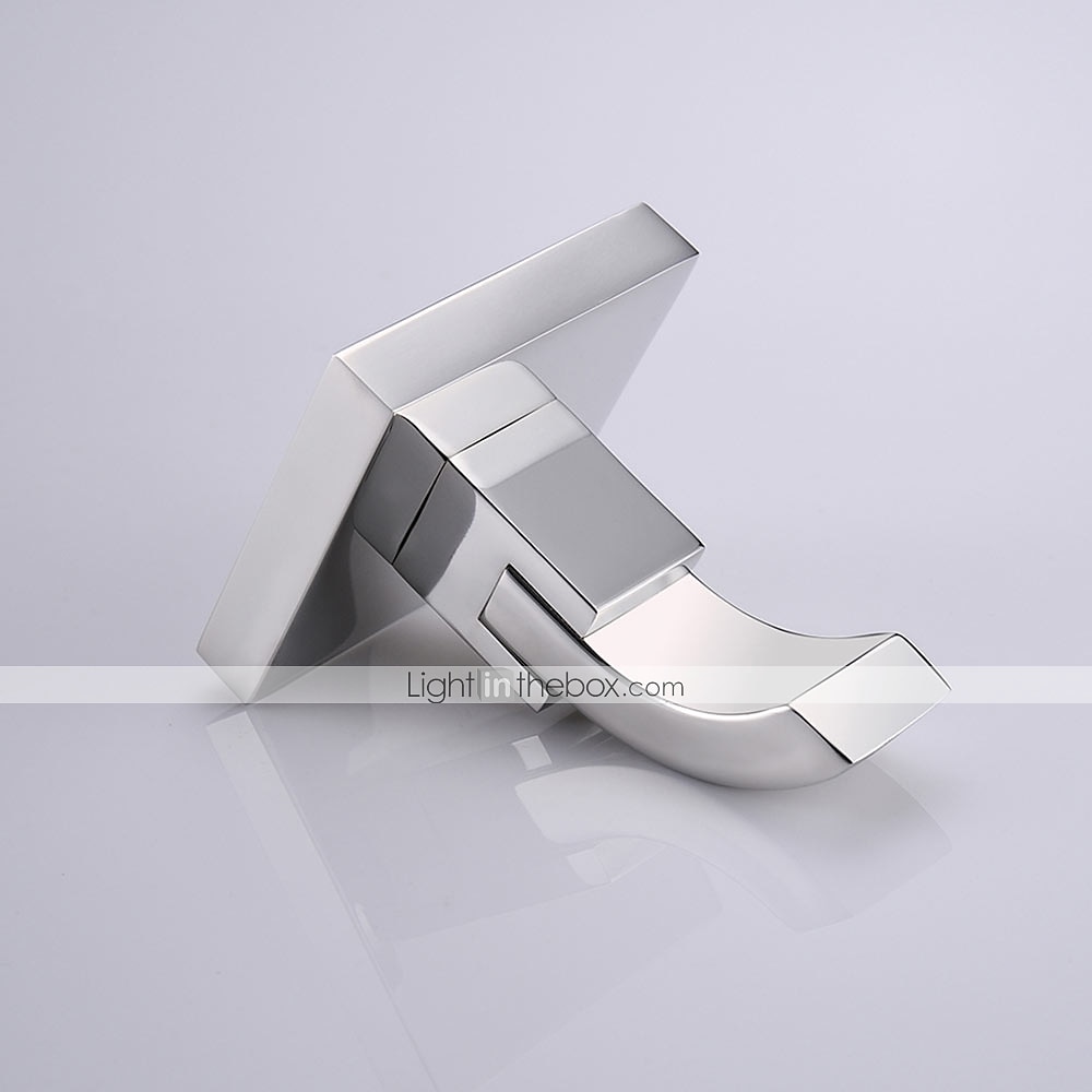 5 pezzi ganci per accappatoio, ganci per asciugamani cromati in acciaio inox 304 appendiabiti da parete per bagno / cucina del 2025 a $103.99 –P1