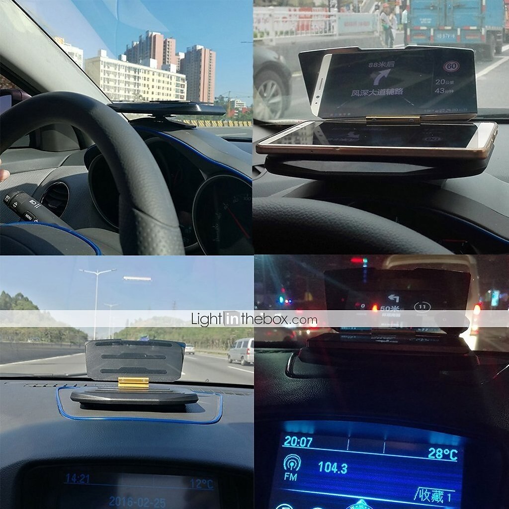 ZIQIAO 6 אִינְטשׁ תצוגה עילית GPS / מתקפל / תצוגה רב תפקודית ל מכונית / אוטובוס / משאית הצגת KM / שעה MPH / פלסטיק ABS 2025 - $15.99 –P1