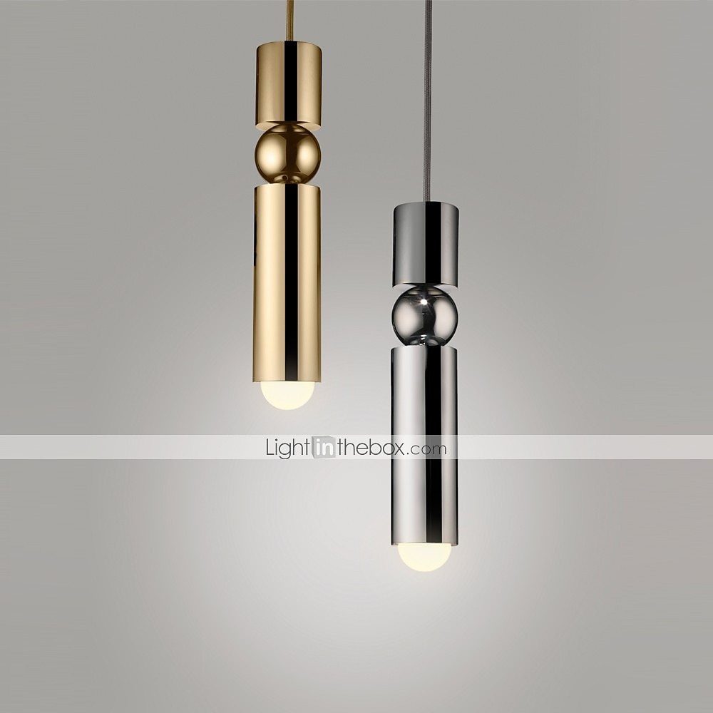 6 cm led pendellys øylys enkel design metallsylinder galvanisert moderne 220-240v 2025 - $107.99 –P6