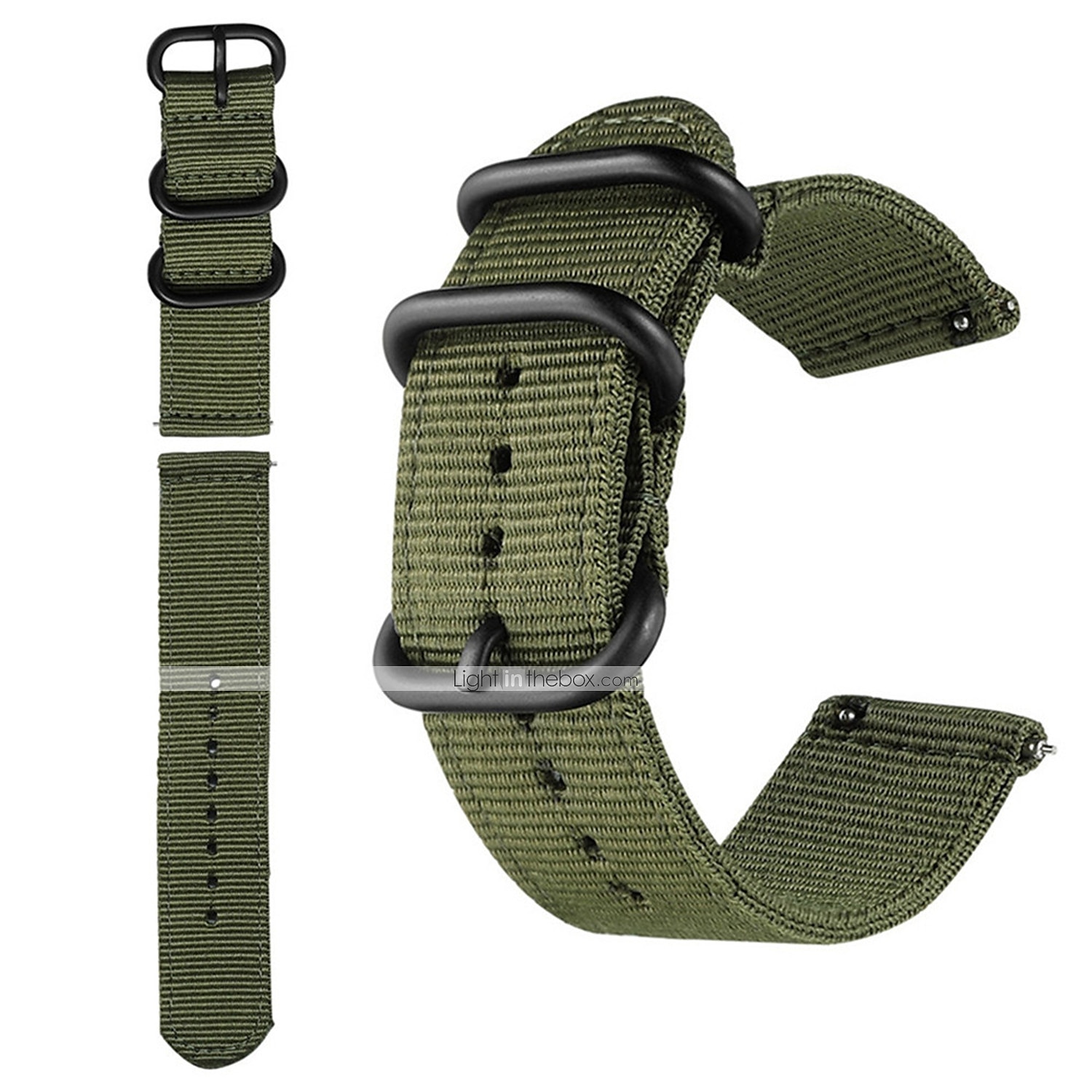 Klokkerem til Polar Vantage M / M2, Grit X / X Pro Stoff Nylon Erstatning Stropp 22mm Sportsrem Armbånd 2026 - $11.99 –P3