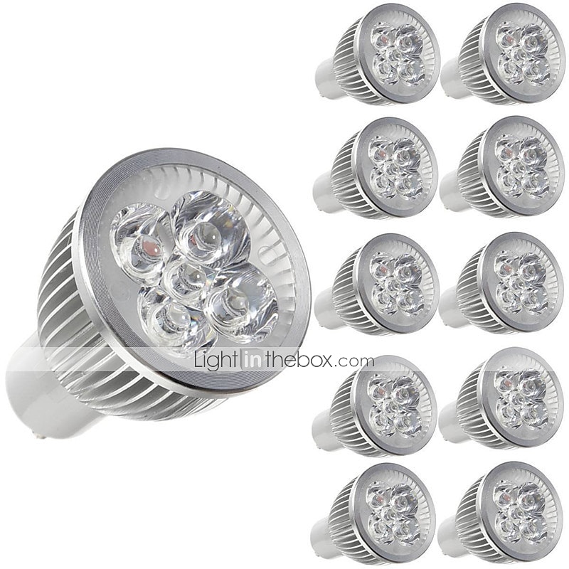 10 stuks 5 W LED-spotlampen 450 lm E14 GU10 GU5.3 5 LED-kralen Krachtige LED Decoratief Warm wit Koel wit 85-265 V / RoHs / CE 2025 - $51.99 –P1
