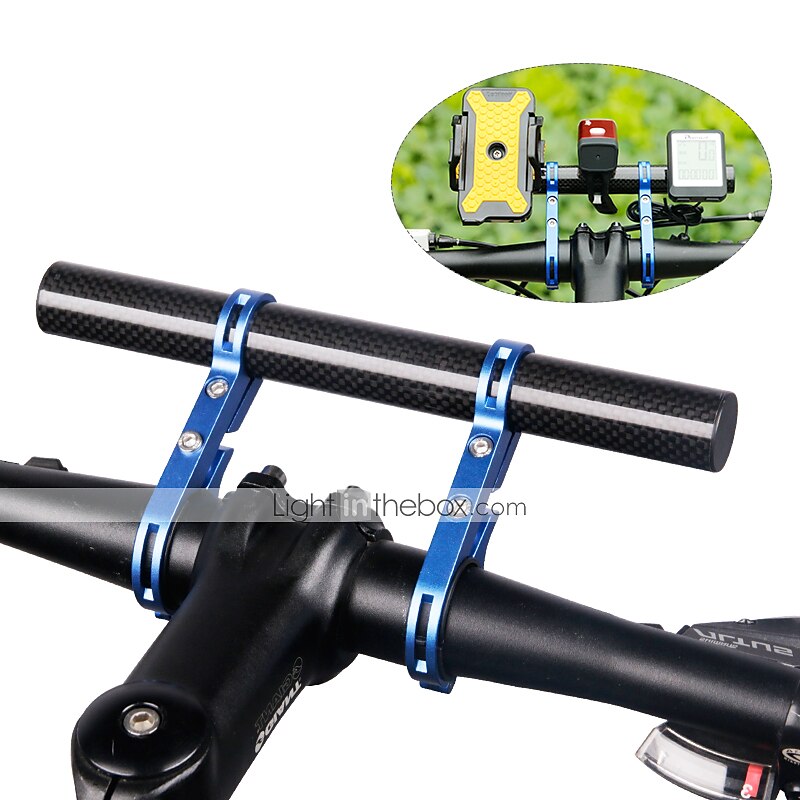 Mountain MTB Bike Bicycle Flashlight Holder Handle Bar Extender Mount Bracket UK 
