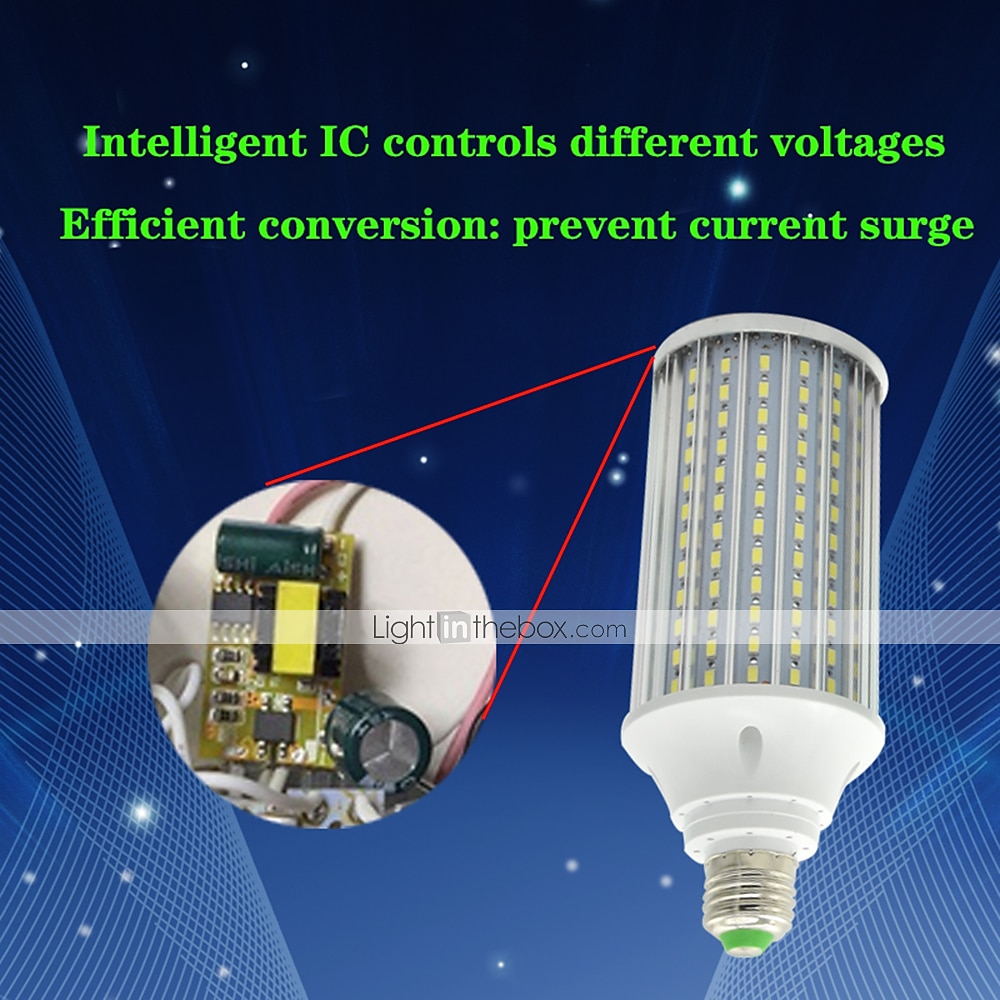 1pc 80W LED Corn Light Bulb Lamp 8000LM E26 E27 210LED Beads Warm White 85-265V for Basement barn Workshop Warehouse Factory 2025 - $45.99 –P6