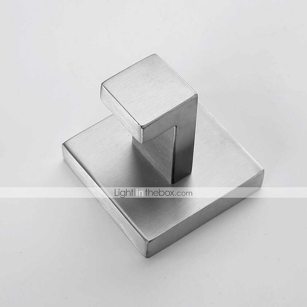 Multifunction Bathroom Accessory Set Include Towel Bar Toilet Paper Holder and Robe Hooks Stainless Steel Bathroom Shelf Wall Mounted 1or3or4 pcs 2025 - $28.99 –P9