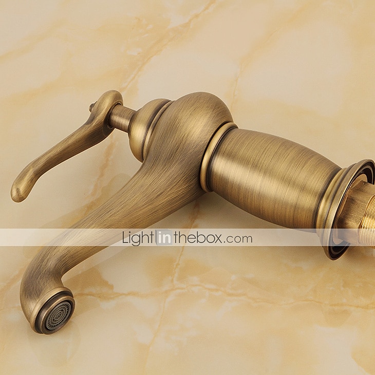 robinet de lavabo de salle de bain - robinets de bain monotrou classiques électroplaqués de 2025 ? $113.99 –P3