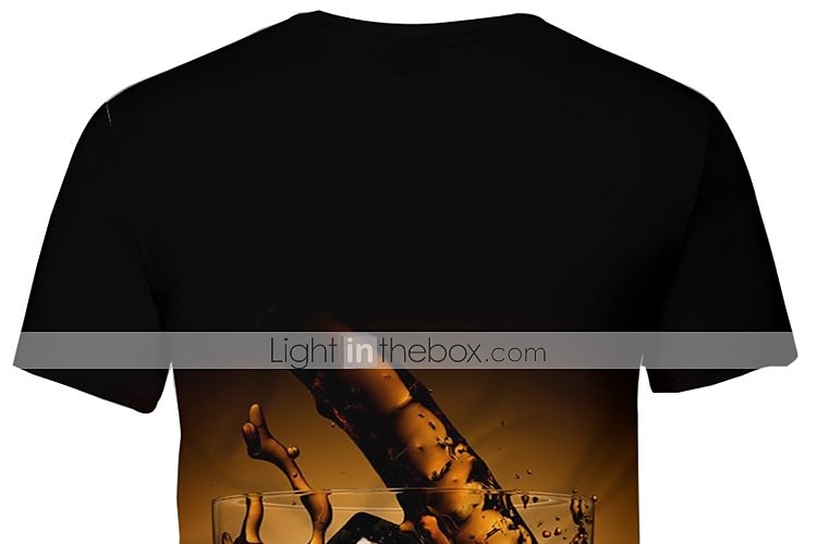 Homens Cerveja Camiseta Camiseta Decote Redondo Camisa Preto Roupa Tamanho Grande S M L XL XXL 3XL 4XL de 2025 por $15.99 –P2