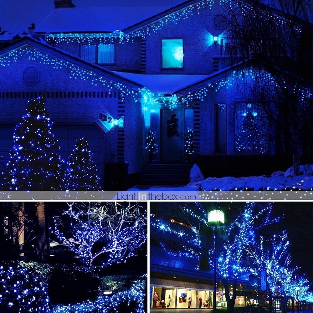 20m Cuerdas de Luces 200 LED Diodo LED 1pc Blanco Cálido Blanco Azul Fiesta Decorativa Encantador 220-240 V / IP44 2025 - $25.99 –P6
