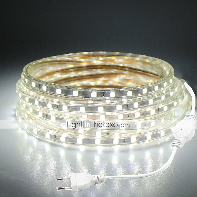2025年 導かれたストリップライト防水30m98.4fttiktokライト5050smd 1800ledseuプラグ付き暖かい白白赤黄青緑家のダイニングリビングルームバー用の切断可能 コレクション – $32.99 –P11