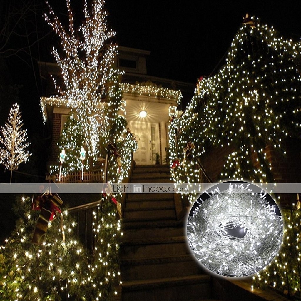20m Cuerdas de Luces 200 LED Diodo LED 1pc Blanco Cálido Blanco Azul Fiesta Decorativa Encantador 220-240 V / IP44 2025 - $25.99 –P5