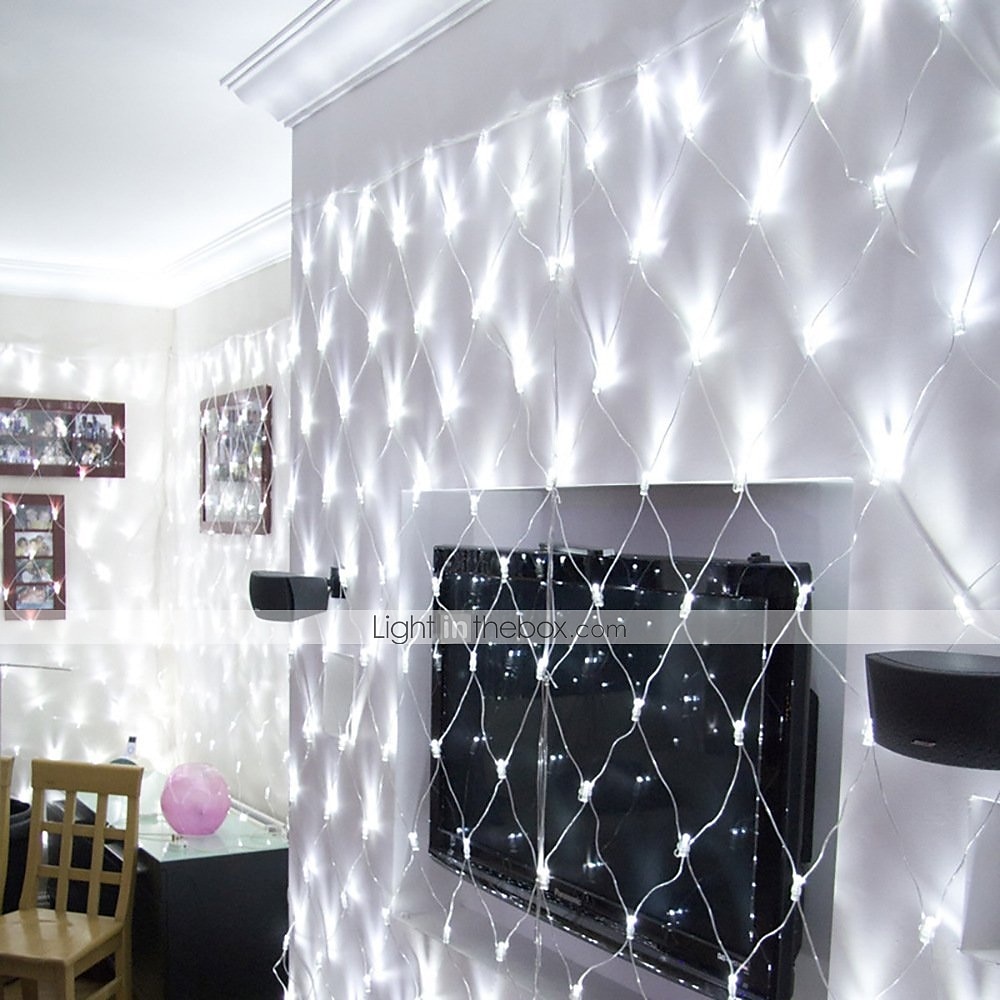luci nette a led 3m x 2m 200 luci nette a led luci per tende luci rete da pesca bianco caldo bianco blu multicolore albero di natale festa di decorazione della casa viola blu bianco caldo multi del 2025 a $24.99 –P4
