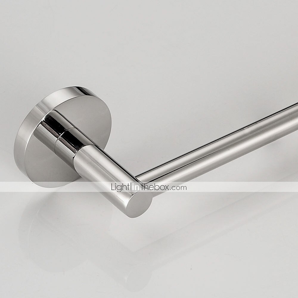 badkamer hardware accessoire handdoek ring/toiletrolhouder/mantel haak/zeepschaal en handdoek houder roestvrij staal wandmontage zilver 2025 - $33.99 –P17