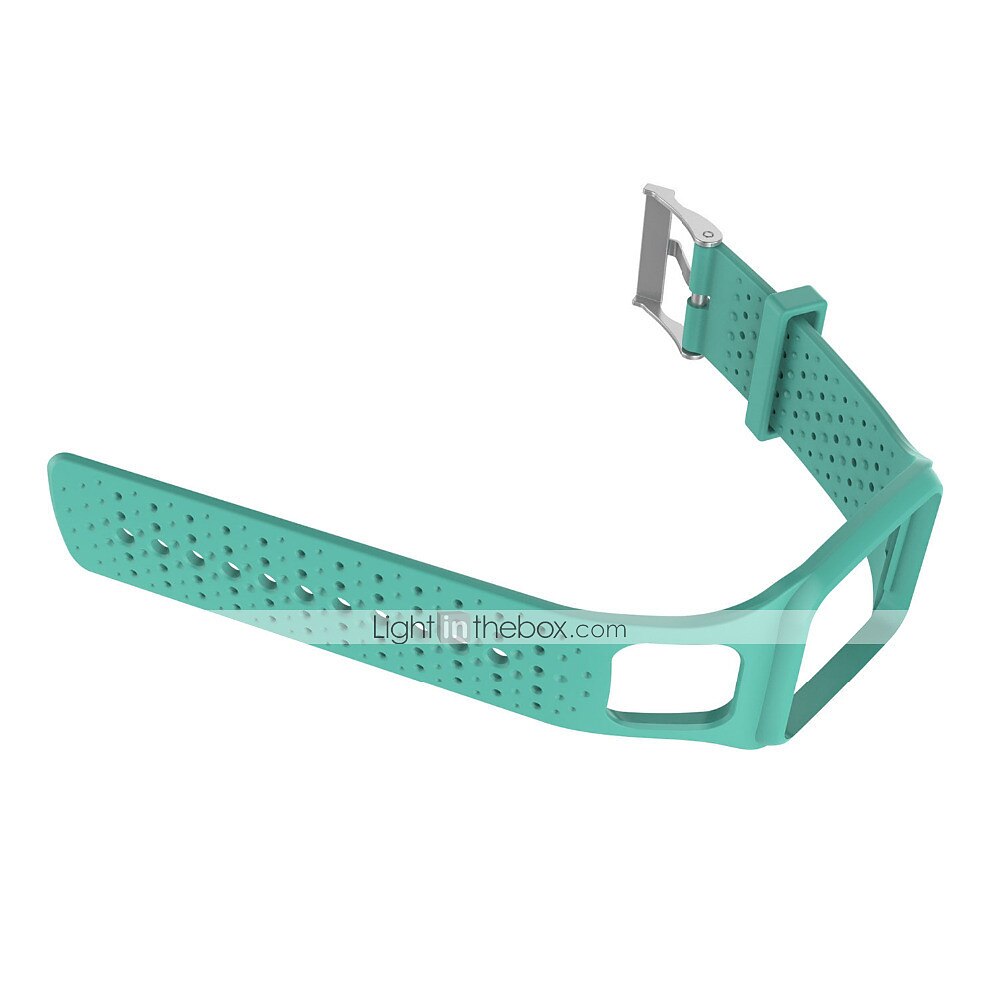 1 pcs Correa de Smartwatch para TomTom TomTom Multi-Sport GPS+HRM Silicona Reloj inteligente Correa Suave Transpirable Correa Deportiva Hebilla Clásica Reemplazo Pulsera 2025 - $15.99 –P7