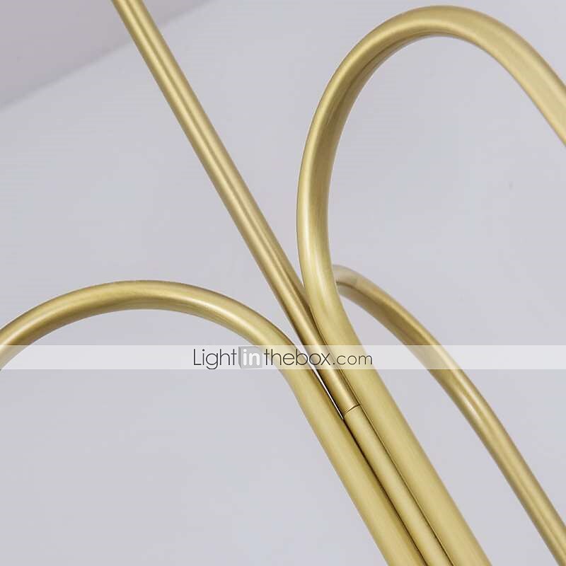 130 cm enkelt design lysekrone metall geometrisk industriell nyhet malt finish kunstnerisk 110-120v 220-240v 2025 - $461.89 –P5